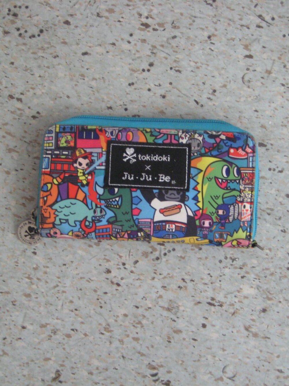 Tokidoki x Jujube Kaju City Long Wallet- Be Spendy